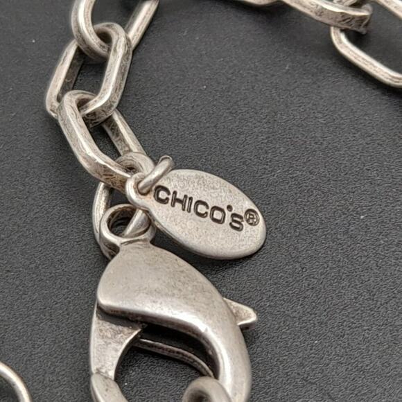 Chico's Long Two Strand Beaded Necklace, 37 Inches, Acrylic Beads - Picture 7 of 10